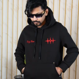 Premium Edition Star Hoodie (Black)