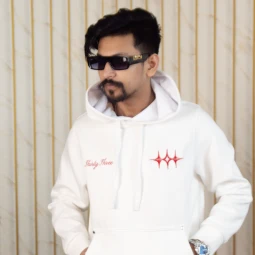 Premium Edition Star Hoodie (White)